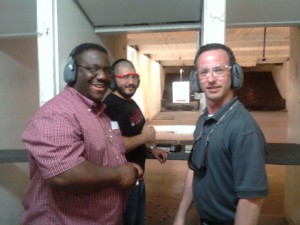 Kevin and Omar Martin Gun Range